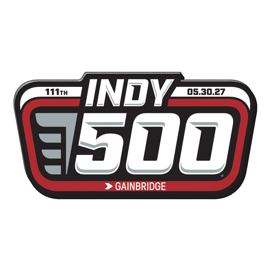2027 Indy 500 HD Magnet - Front view