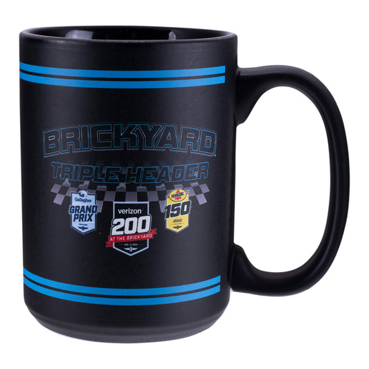2023 Brickyard Triple Header Weekend Mug - front view