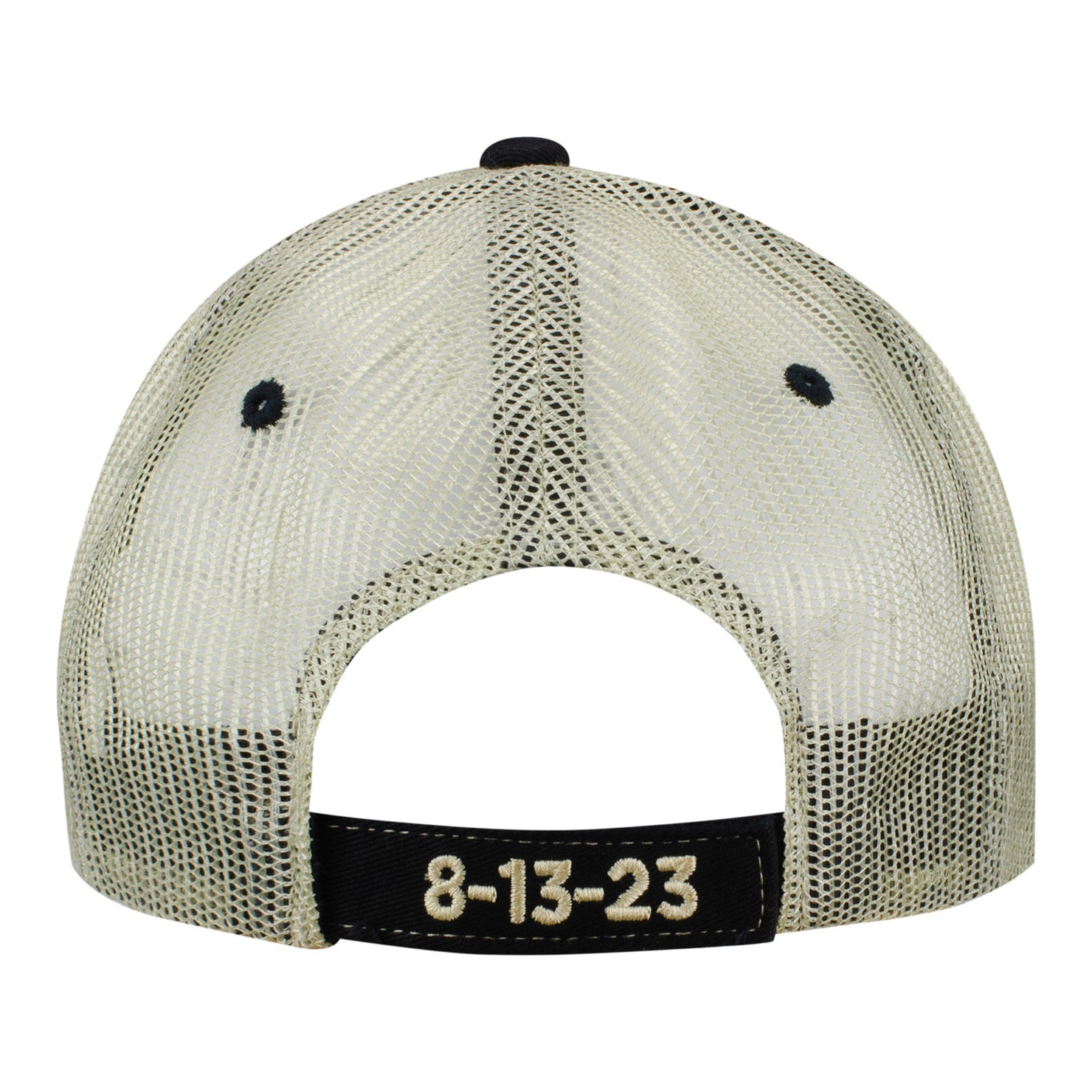 2023 Verizon 200 at the Brickyard Distressed Meshback Hat - Back View