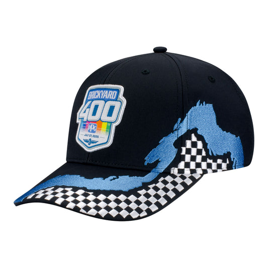 2025 Brickyard 400 Limited Edition Hat #1000 - front left view