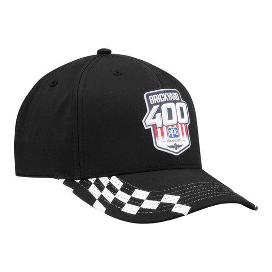 2026 Brickyard 400 Limited Edition Hat #1000 in Black - Front Right View