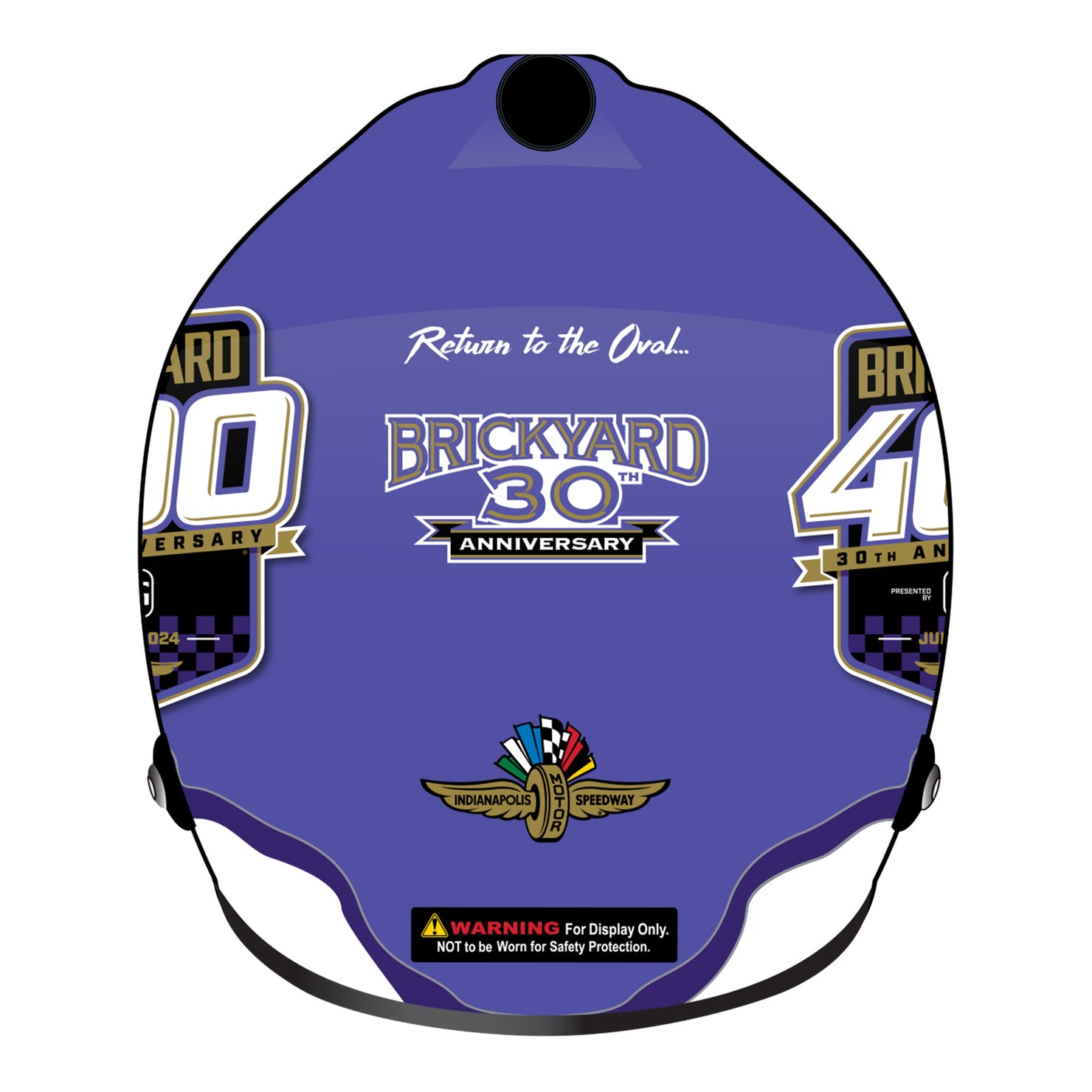 2024 Brickyard 400 30th Anniversary Mini Helmet