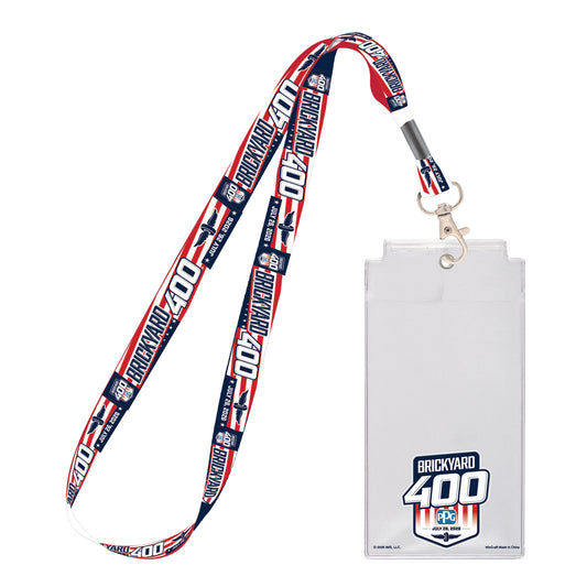 2026 Brickyard 400 Credential/Lanyard - Front View