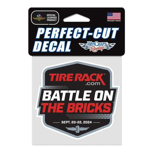 2024 TireRack.com Battle on the Bricks Perfect Cut Decal