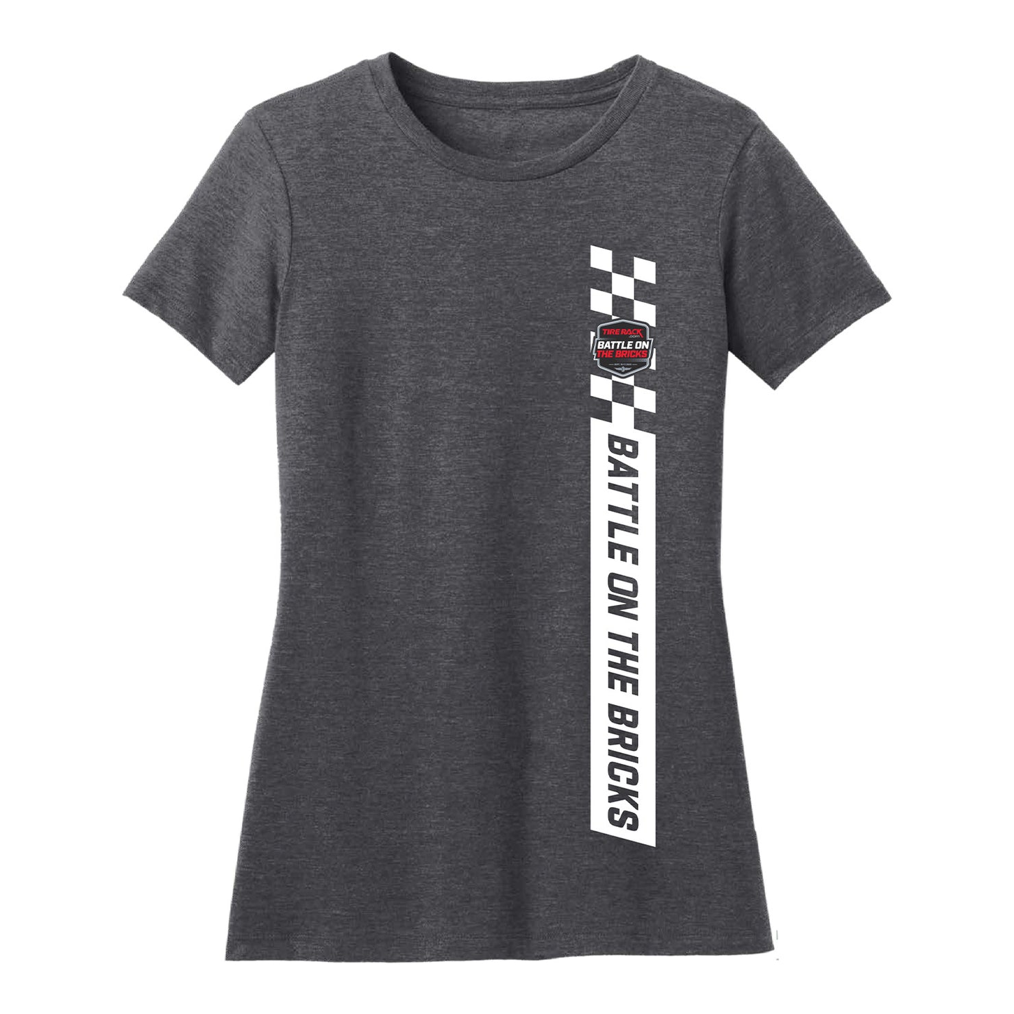 2023 Ladies IMSA Battle on the Bricks Shirt Charcoal - front view