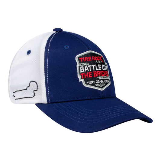 2024 Battle on the Brick Color Block Performance Hat - Front Left View