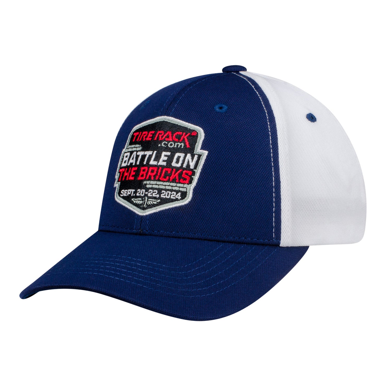 2024 Battle on the Brick Color Block Performance Hat - Front RIght View