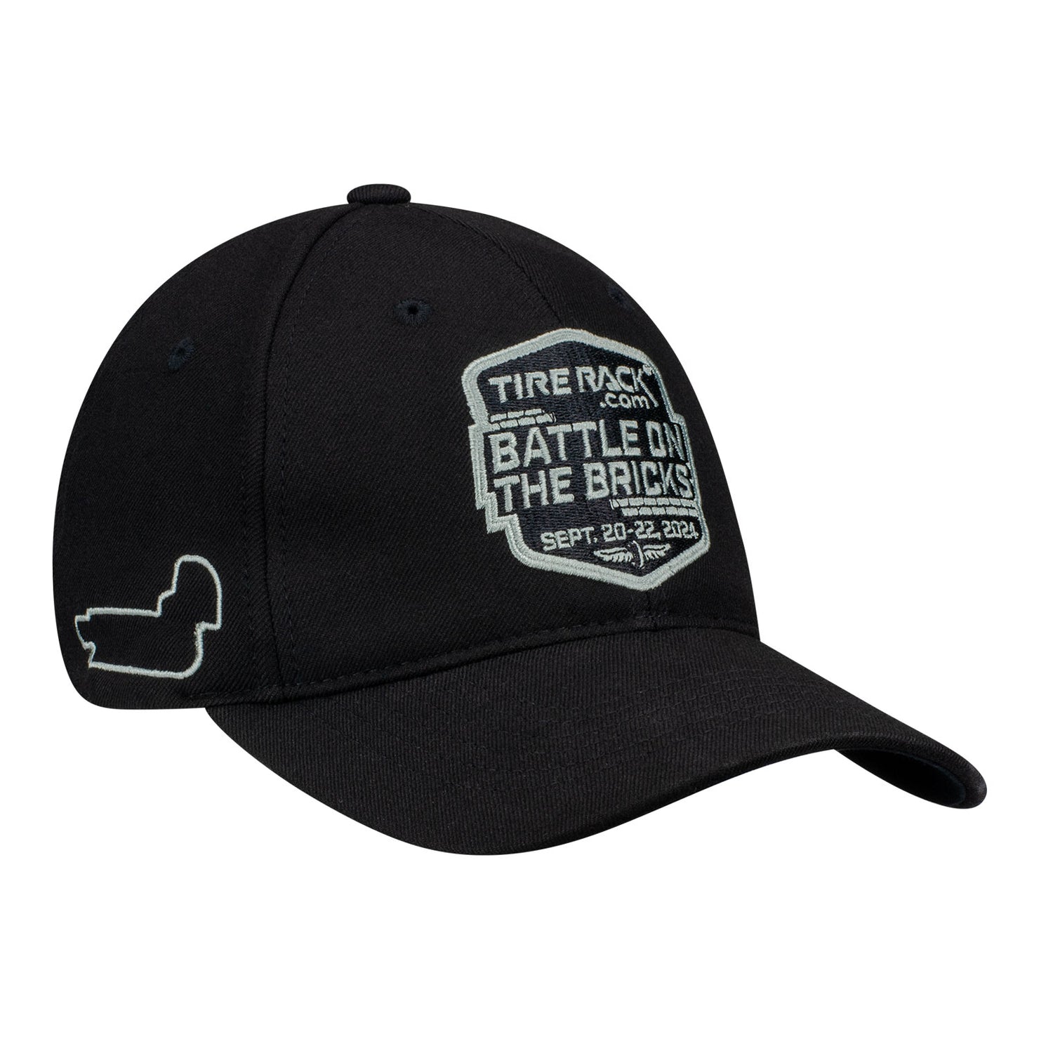 2024 Battle on the Bricks Tonal Performance Hat - Front Left View