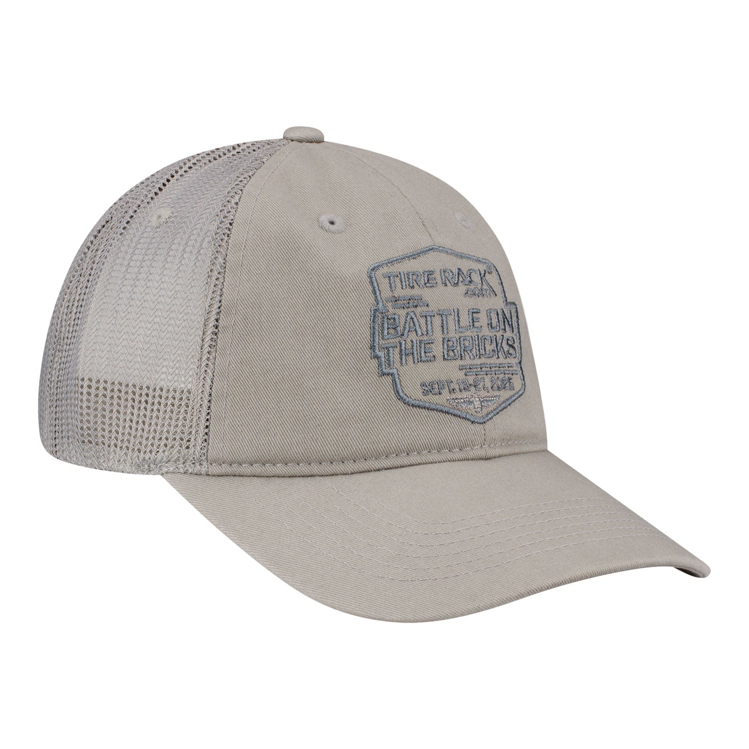 2025 IMSA Tonal Grey Hat in Grey - Front Right View
