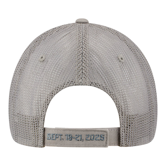 2025 IMSA Tonal Grey Hat in Grey - Back View