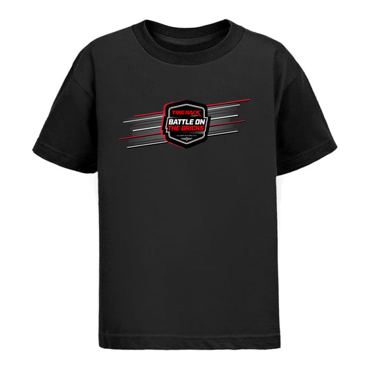 2023 Youth IMSA Ghost Car Shirt in black - front view