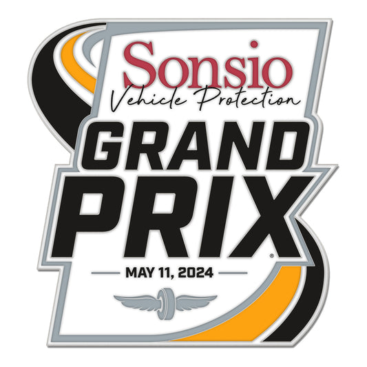 2024 Sonsio Grand Prix Hat Pin - front view
