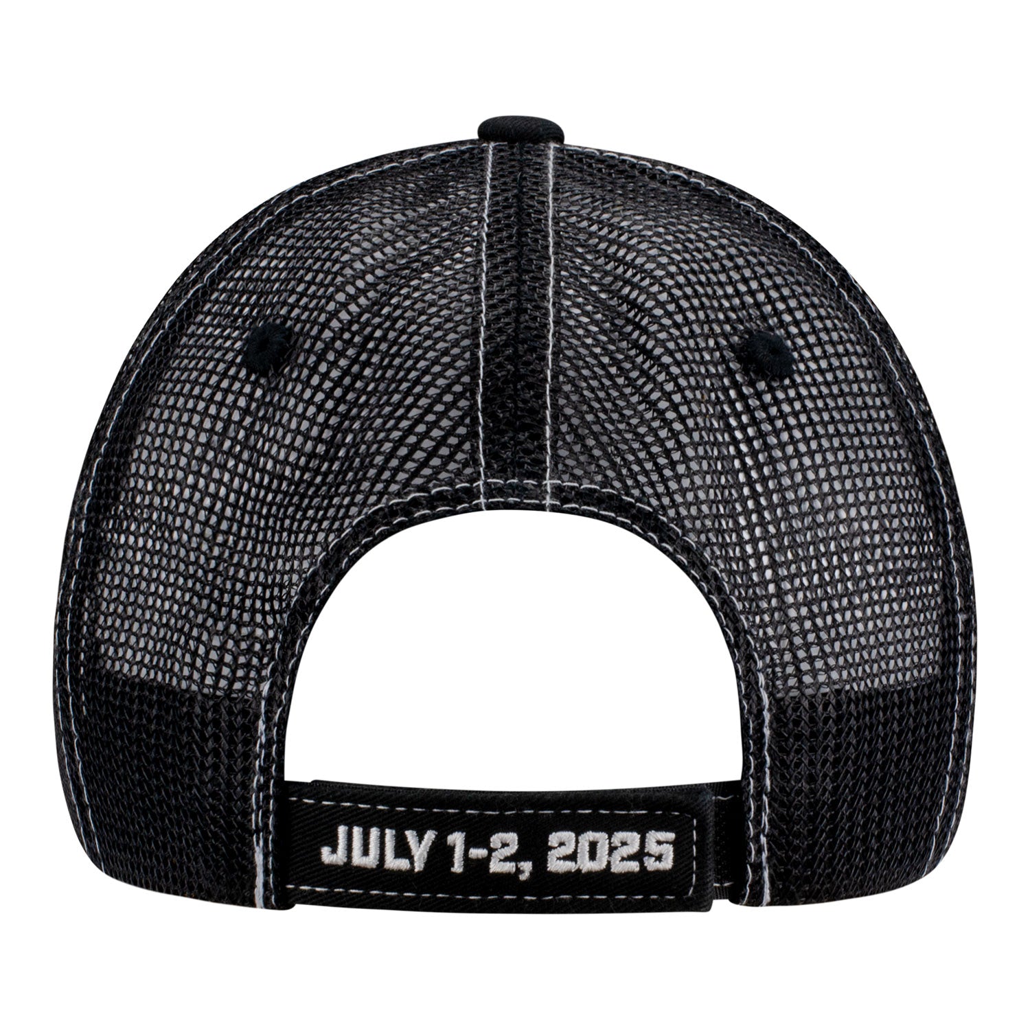 2025 BC39 Slouch Mesh Hat in Brown - Back View