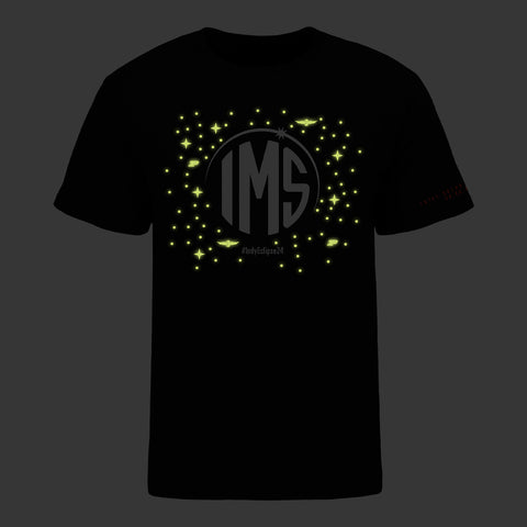 2024 IMS Solar Eclipse Glow in the Dark T-Shirt - back view