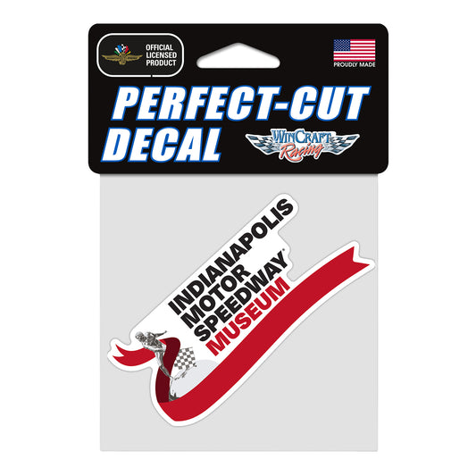 Indianapolis Motor Speedway Museum Logo Ribbon Decal