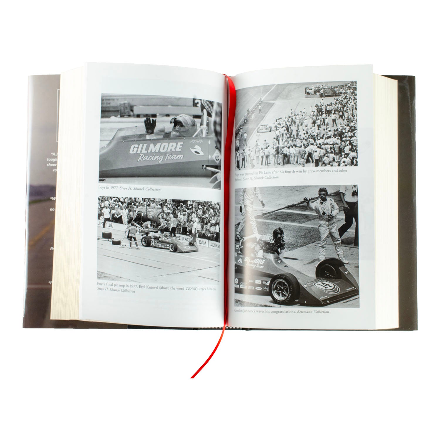 A.J. Foyt Survivor Champion Legend Biography Volume 1 - Interior View