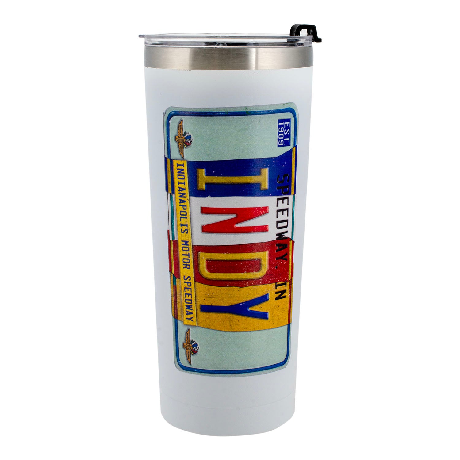 Indy License Plate Tumbler 24oz