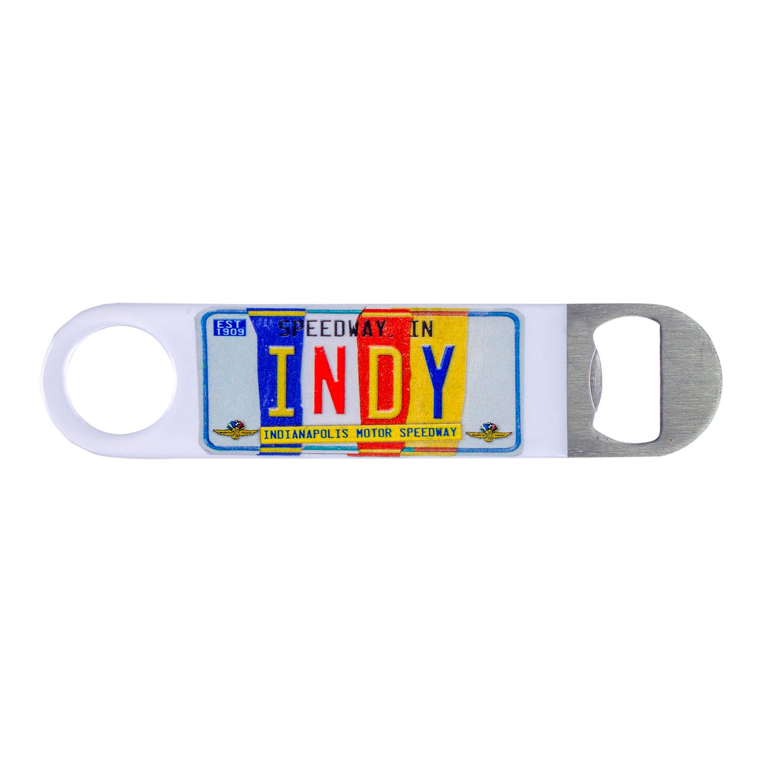 Indy License Plate Bottle Opener 
