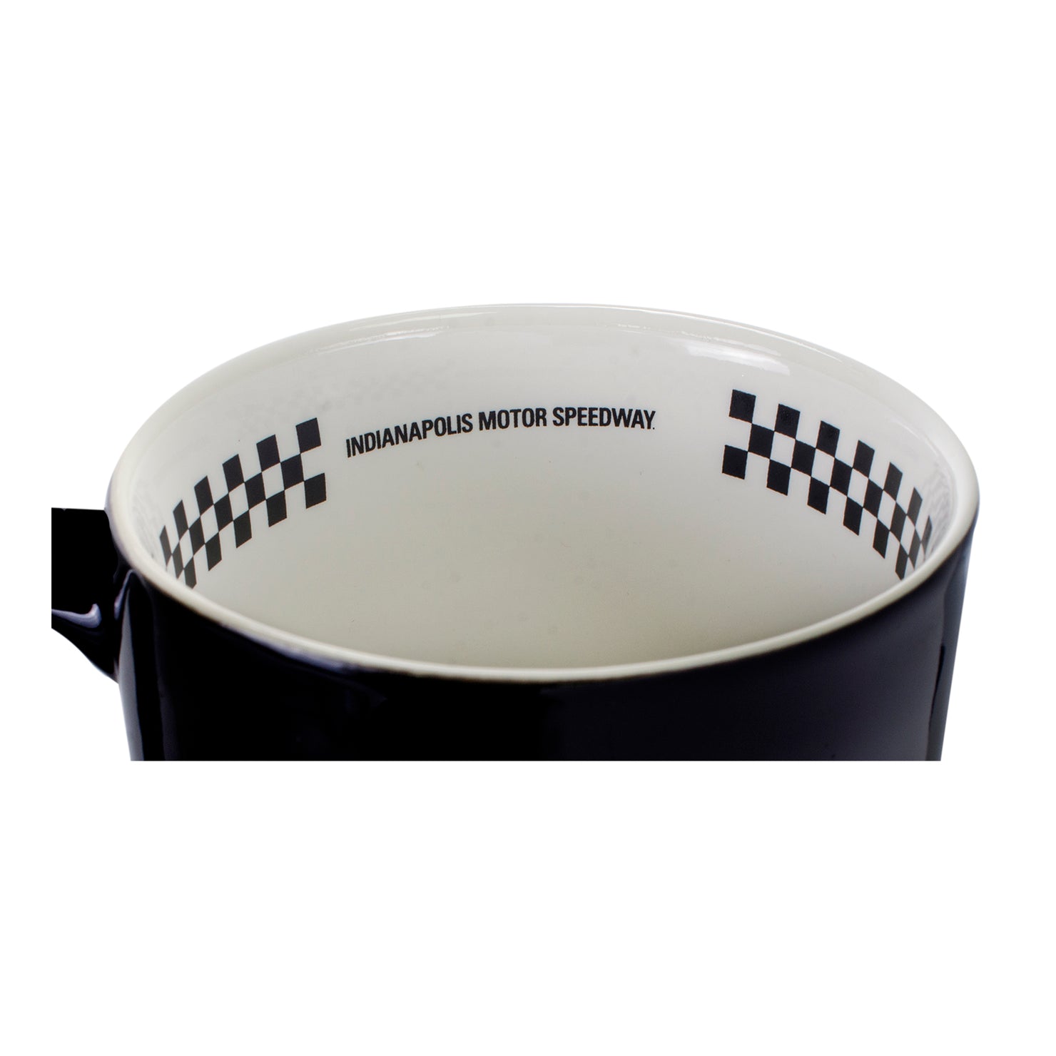 Wing Wheel Flag Strip Mug 15oz - inside cup view