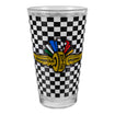 Wing Wheel Flag Checkered 1909 Pint 16oz - front view
