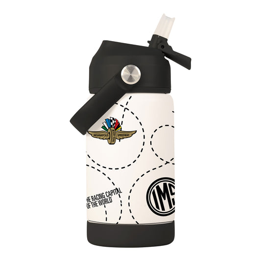 Wing Wheel Flag IMS Kids Tumbler 12oz - Side View