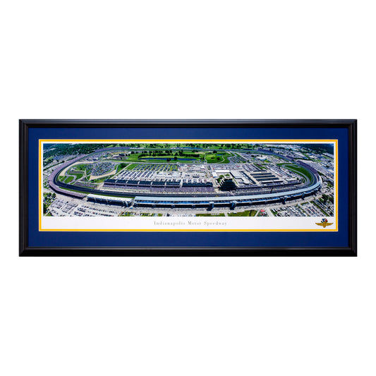 Indianapolis Motor Speedway Panoramic Deluxe Framed