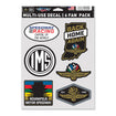 Indianapolis Motor Speedway Back Home Again 6pk Decals - front view