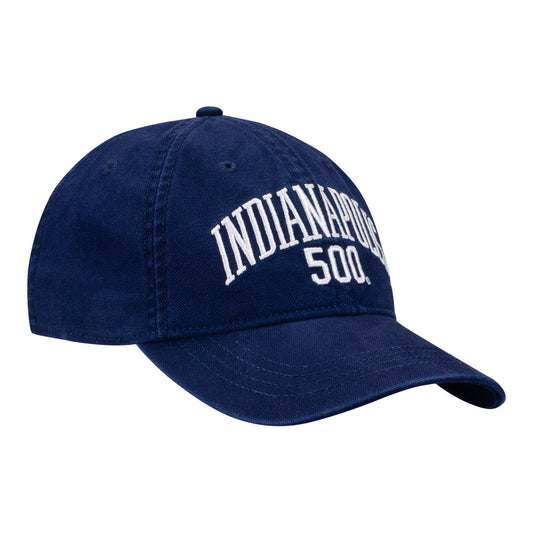 Ladies Indianapolis 500 Hat in Blue - Front Right View