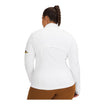 lululemon Wing Wheel Flag Define Full Zip Jacket in white, back view
