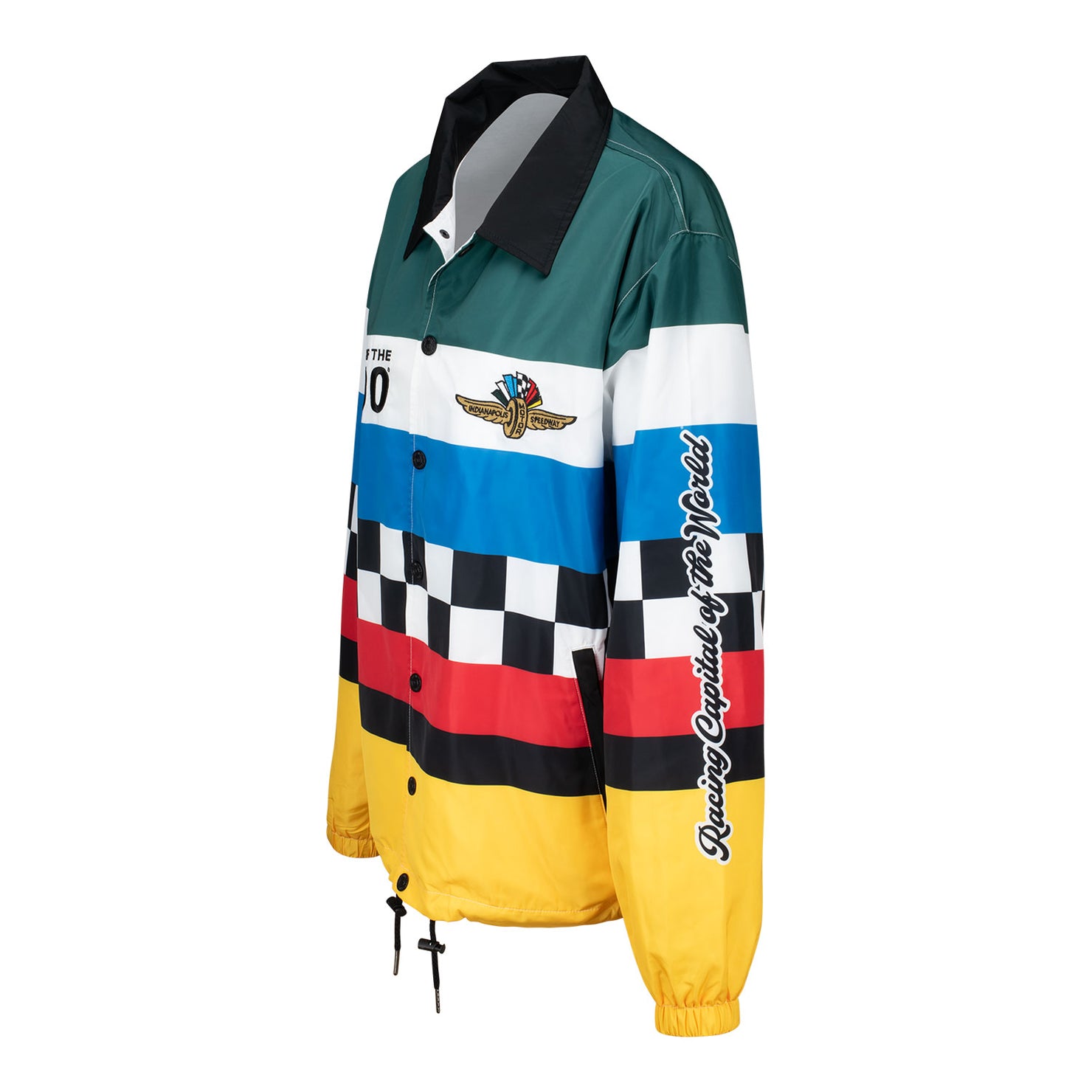 The Wild Collective Coaches Jacket - side view