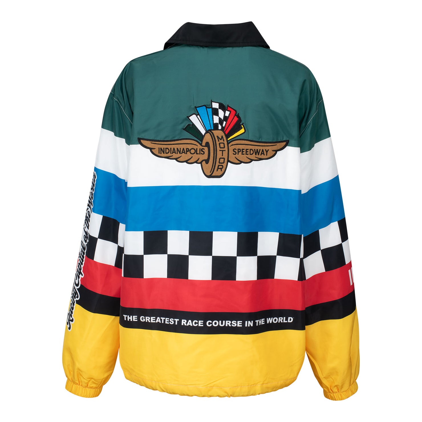 The Wild Collective Coaches Jacket - back view