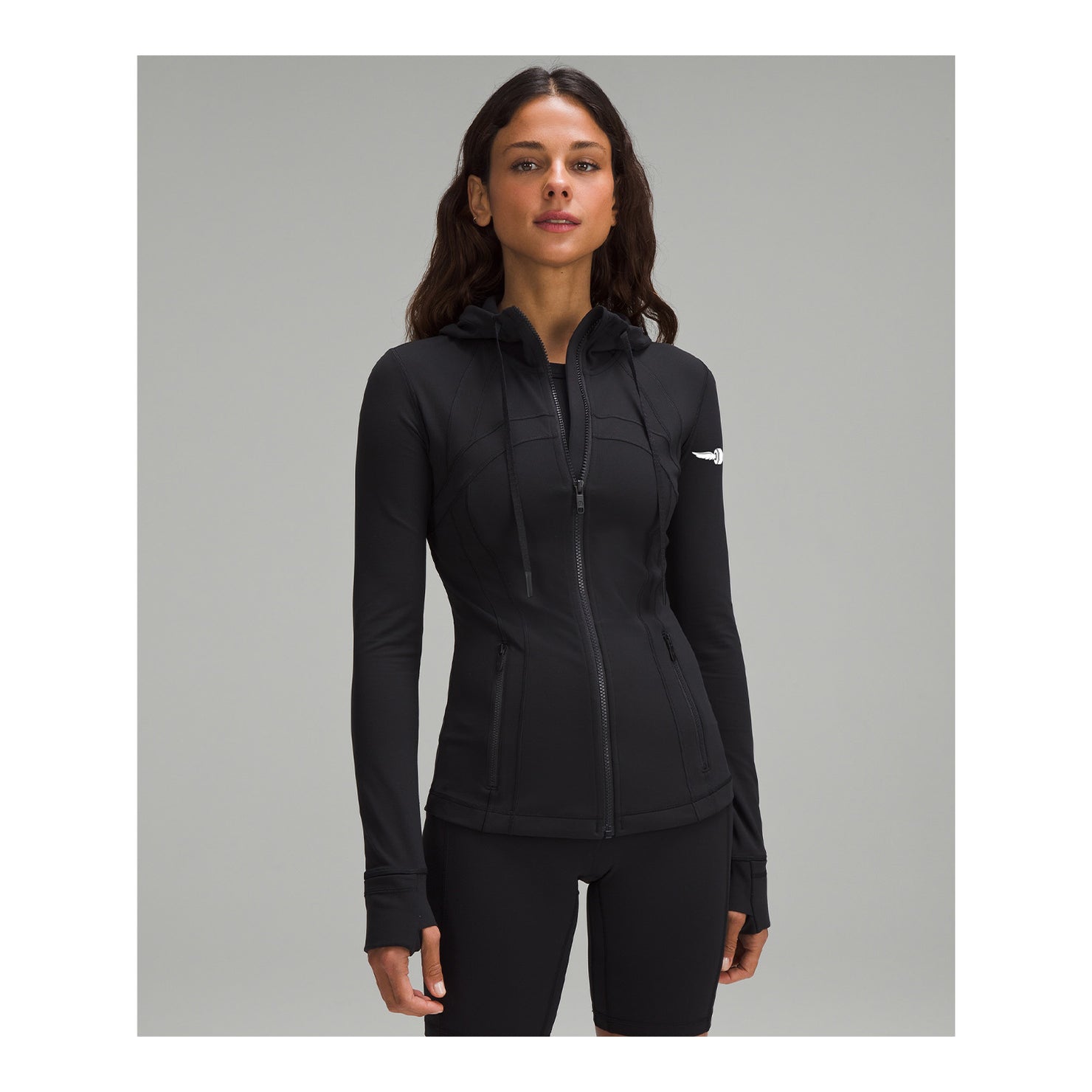 Lululemon jacket with hood on sale