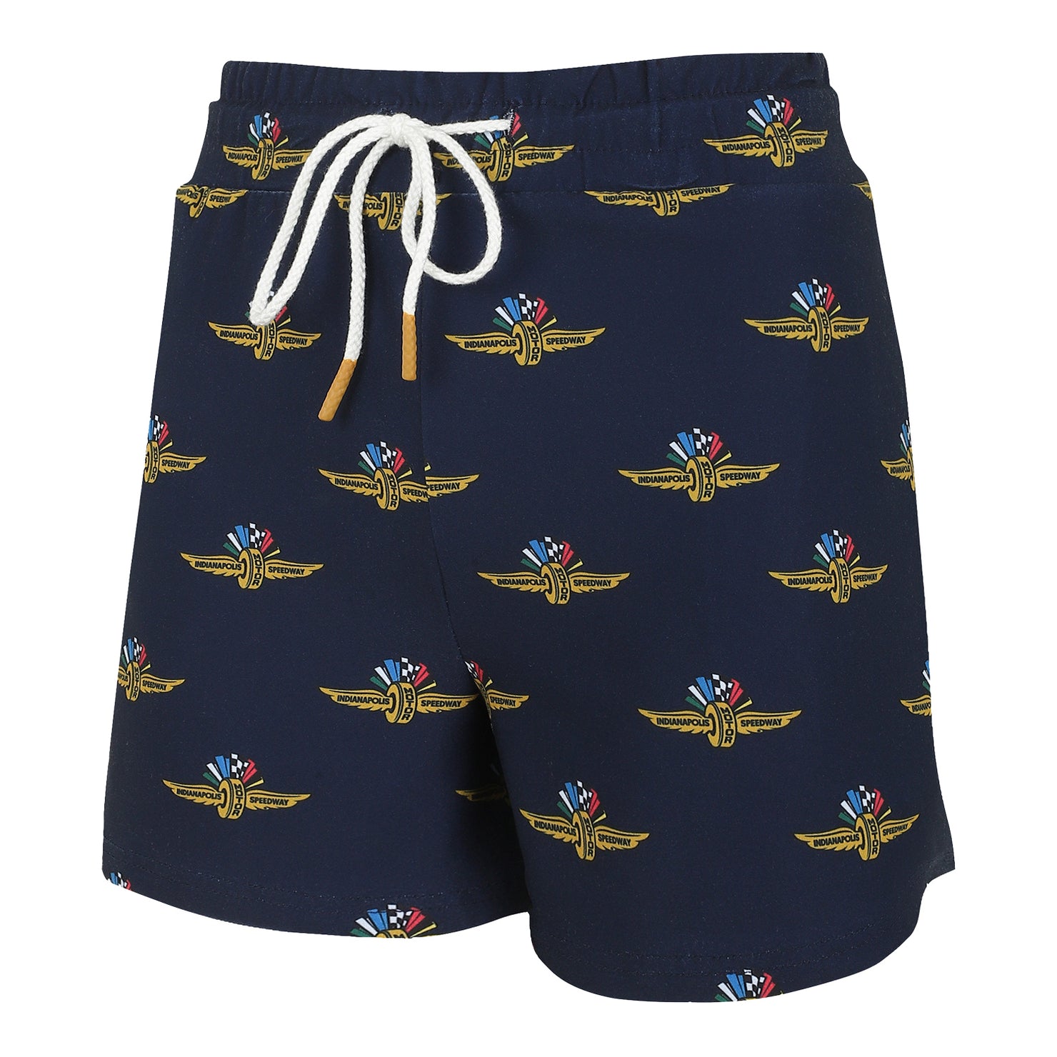 Indianapolis Motor Speedway Ladies Gauge Pajama Shorts - front view