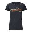 Indianapolis Motor Speedway Script T-Shirt in black, front view