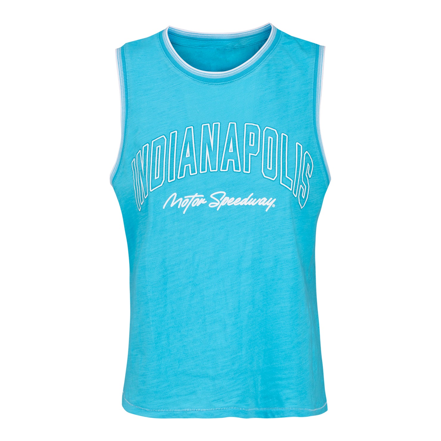 Indianapolis Motor Speedway Ladies Slub Tank Top - front view