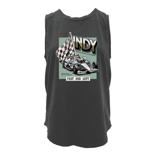 Ladies Indianapolis Motor Speedway Fast n' Left Tank Top