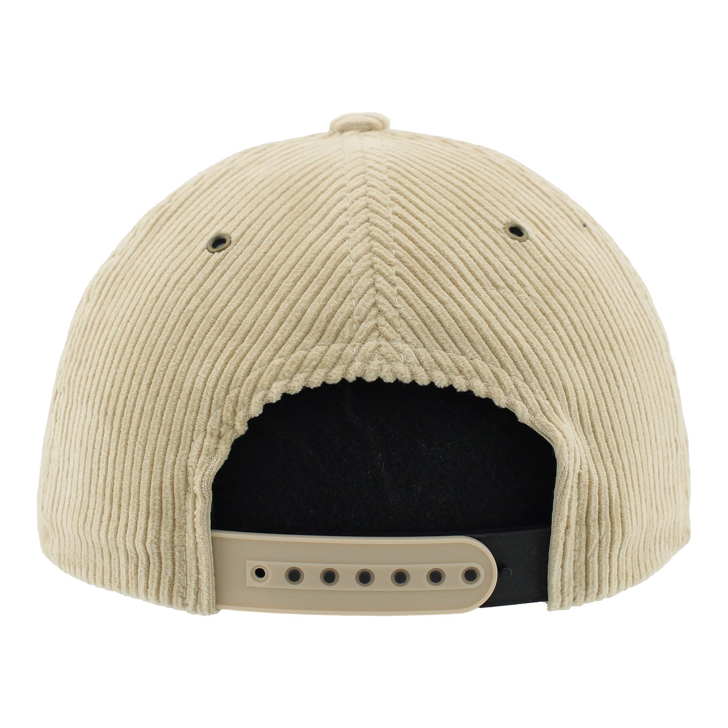 Indianapolis Motor Speedway WWF Corduroy Zephyr Hat in Brown - Back View