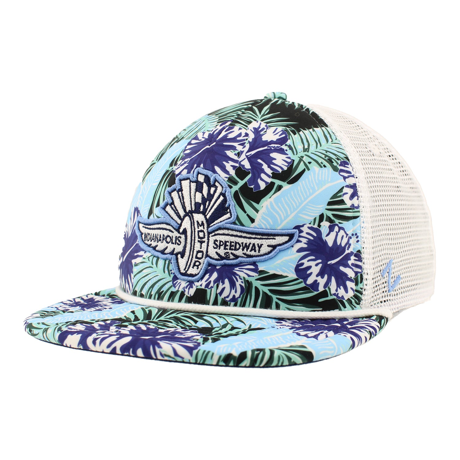 WWF Palm Leaf Flatbill Snapback Hat