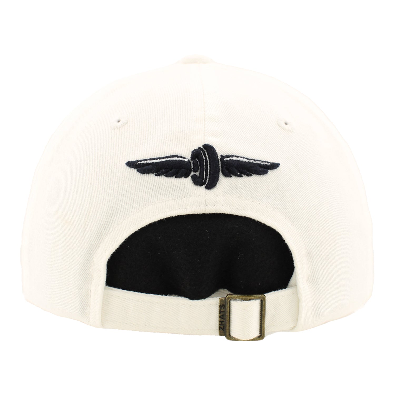 Wing and Wheel INDY Unstructured Buckle Hat - back view