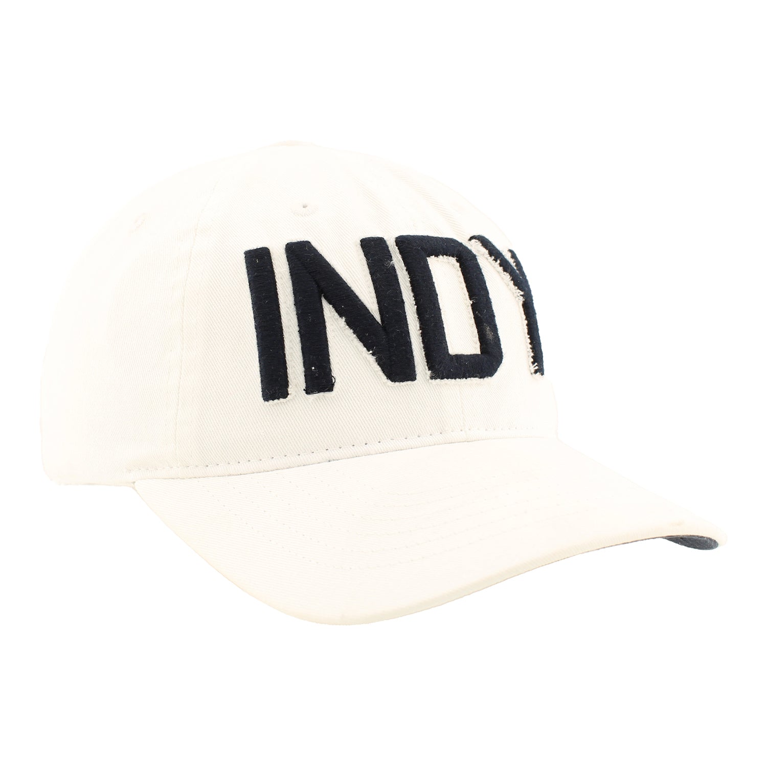 Wing and Wheel INDY Unstructured Buckle Hat - front view