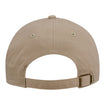 Wing Wheel Flag Clean Up Khaki Hat in Brown - Back View