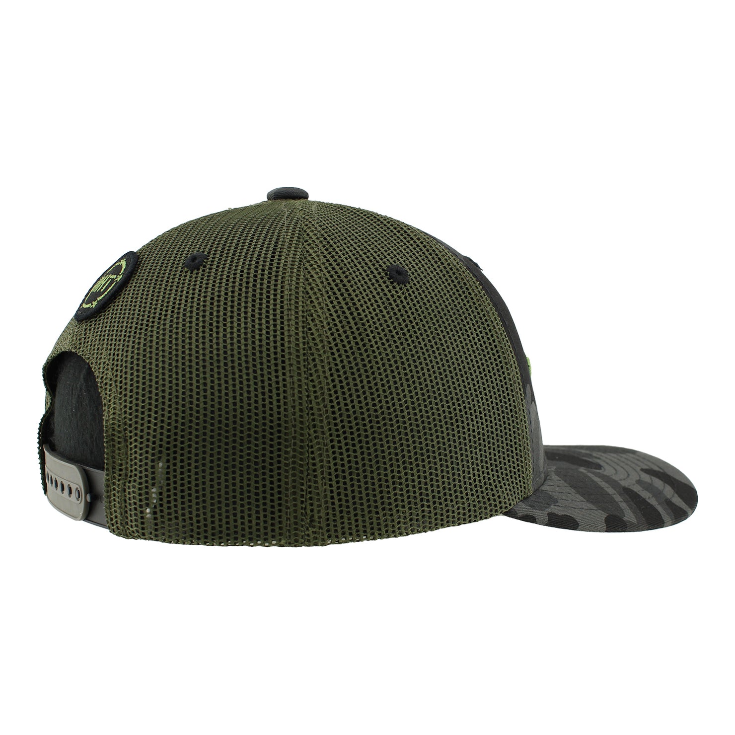 Wing Wheel Flag Campfire Camo OHT Hat - Back Right View