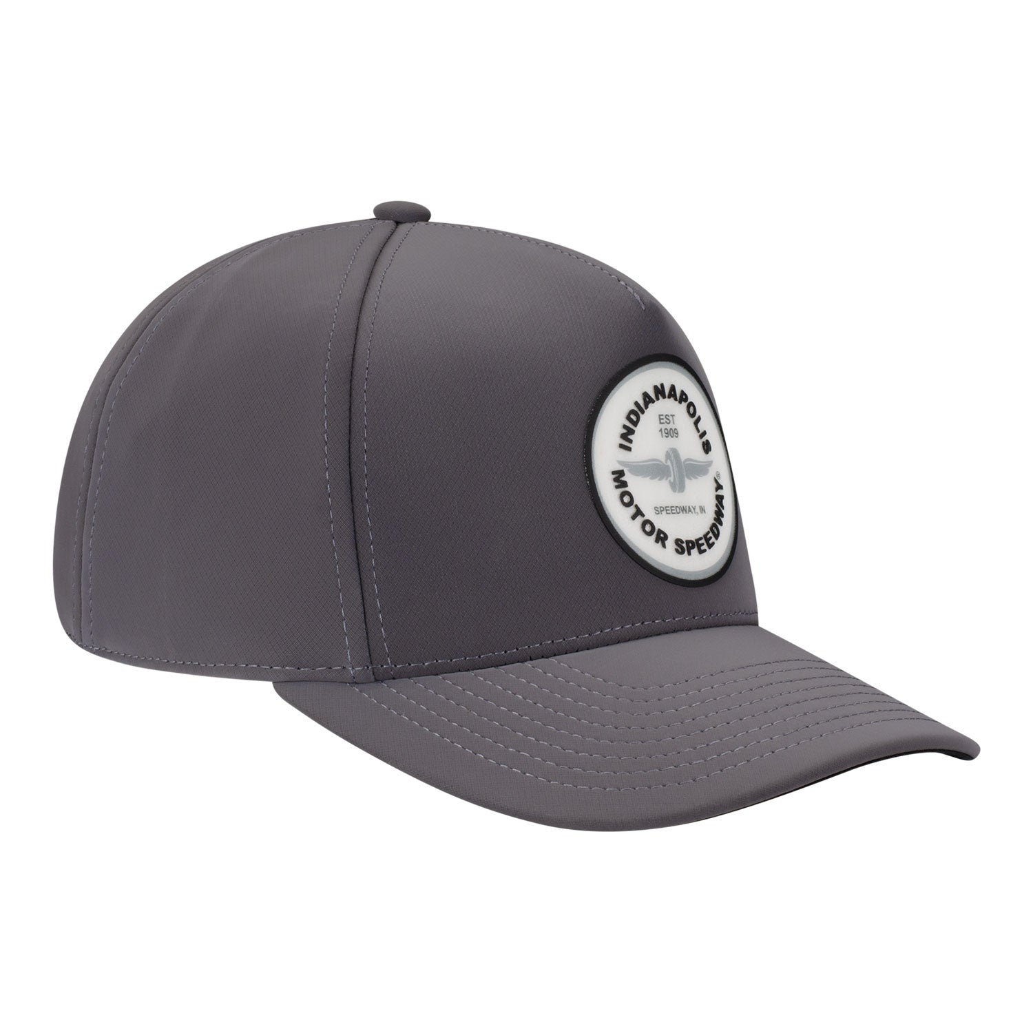 IMS Lenticular Patch Hat in Grey - Front Right View