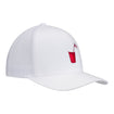 Indianapolis Motor Speedway Tailgater TravisMathew Widder 2.0 Hat in White - Front Right View