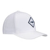 Indianapolis Motor Speedway Diamond TravisMathew Widder 2.0 Hat in White - Front Right View