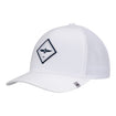 Indianapolis Motor Speedway Diamond TravisMathew Widder 2.0 Hat in White - Front Left View