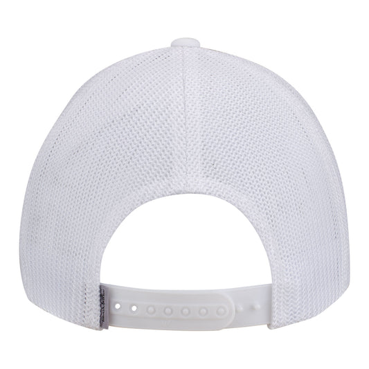 Indianapolis Motor Speedway Diamond TravisMathew Widder 2.0 Hat in White - Back View