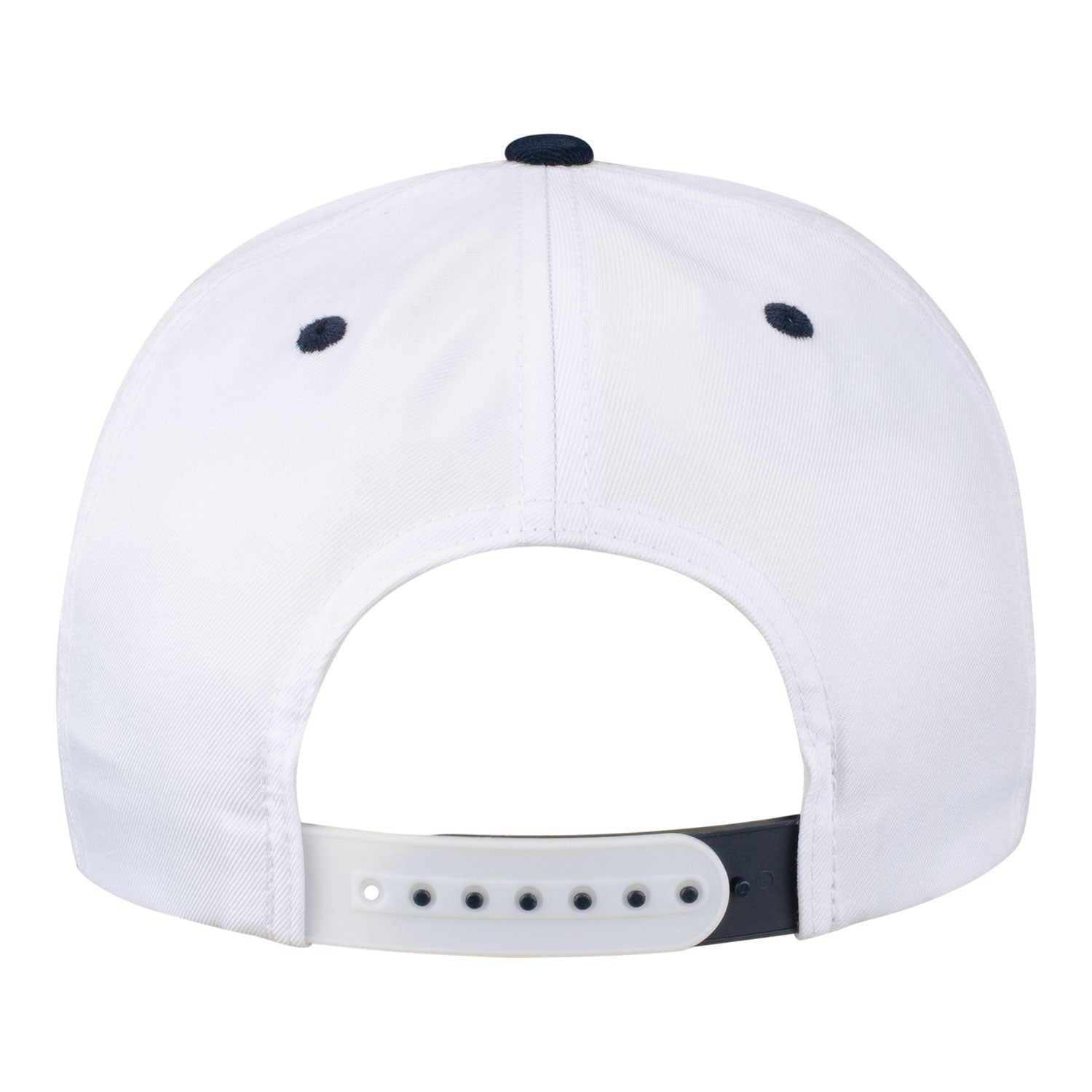 Wing Wheel Flag All Over Print Hat in White - Back View