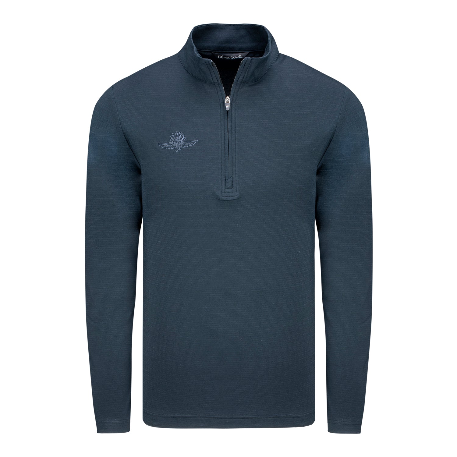 Travis Mathew Wing & Wheel Heater 1/4 Zip - front view