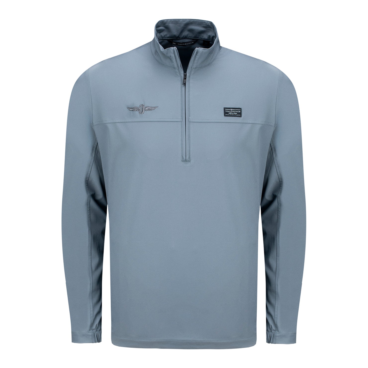 Travis Mathew Wanderlust Wing & Wheel 1/4 Zip - front view